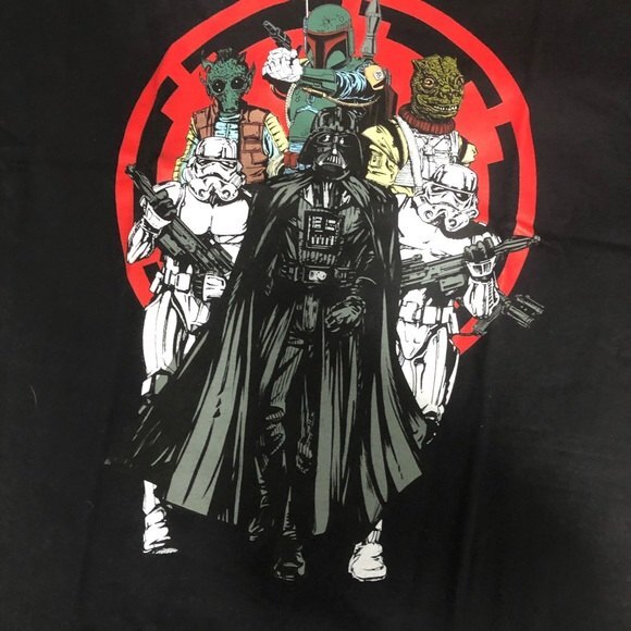 NEW Star Wars Lord Vader Galactic Tour Band Tee - Picture 3 of 5
